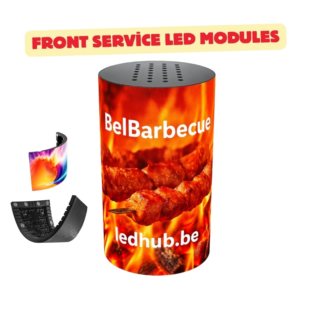 Circle LED — écran LED sur mesure LEDHUB, Belgique