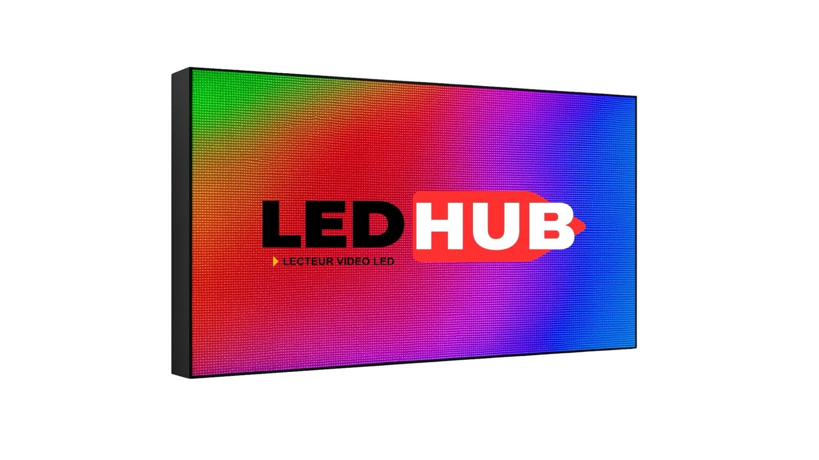 P2 Indoor — écran LED intérieur LEDHUB, Belgique