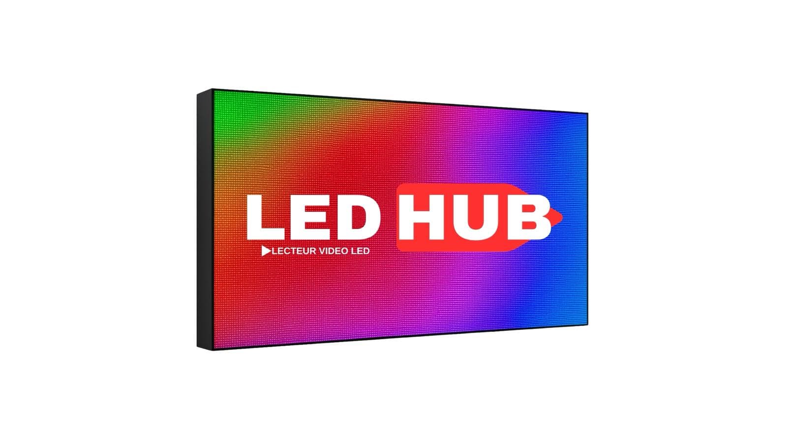 P4 Outdoor — écran LED extérieur LEDHUB, Belgique